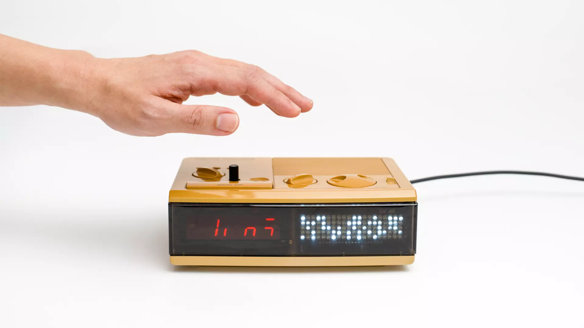 Clock Radio creatively repaired by Clement Zheng